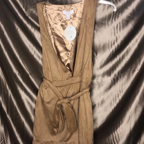Suede romper - Picture 3 of 3